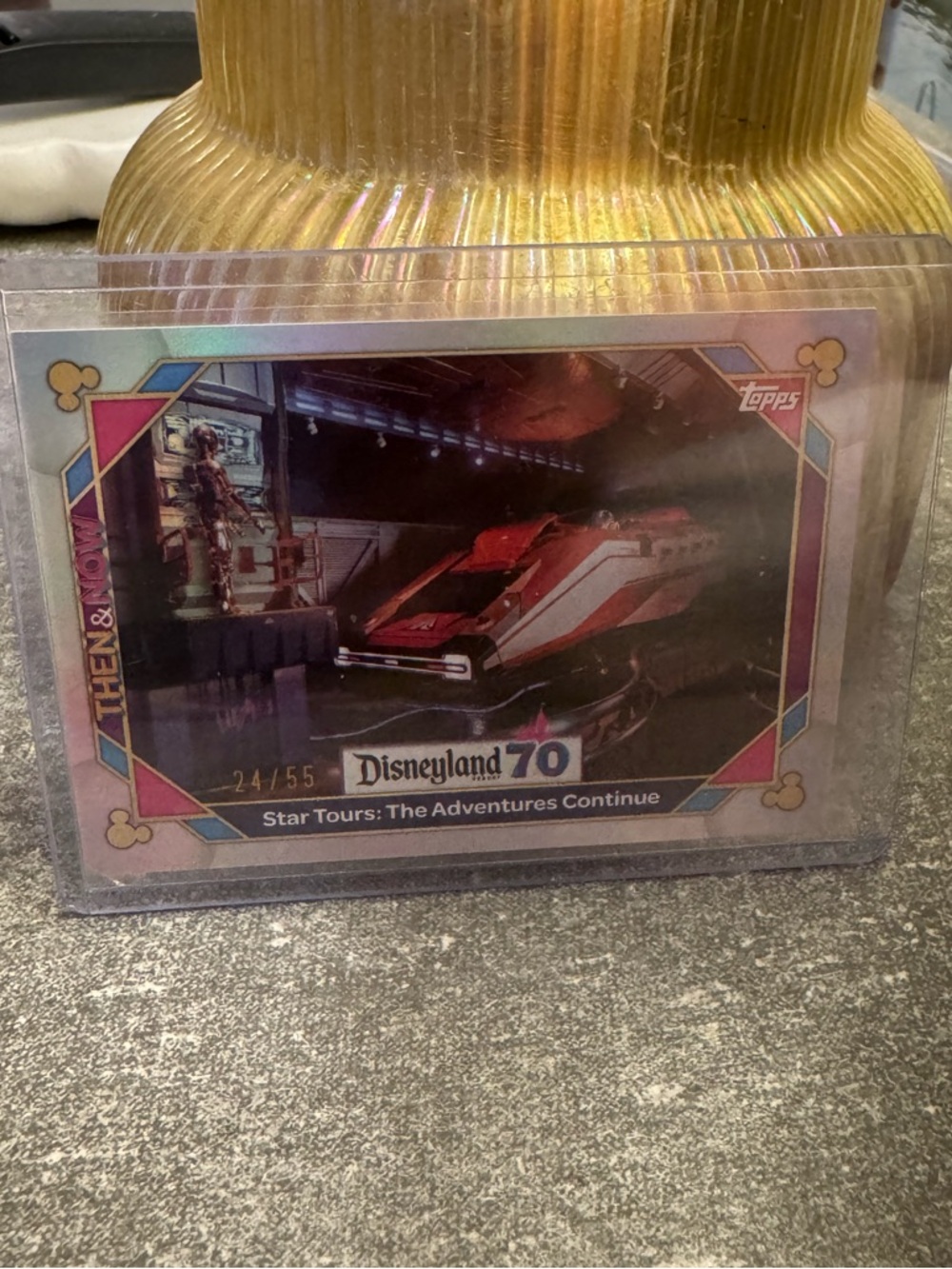 DISNEYLAND 70 TOPPS- Star tours
